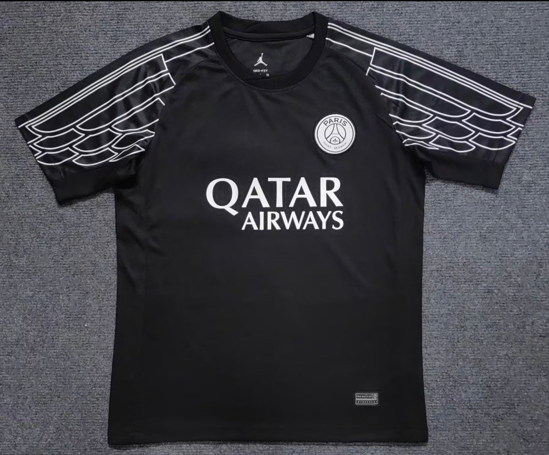 PSG 4de Shirt Zwart 24/25