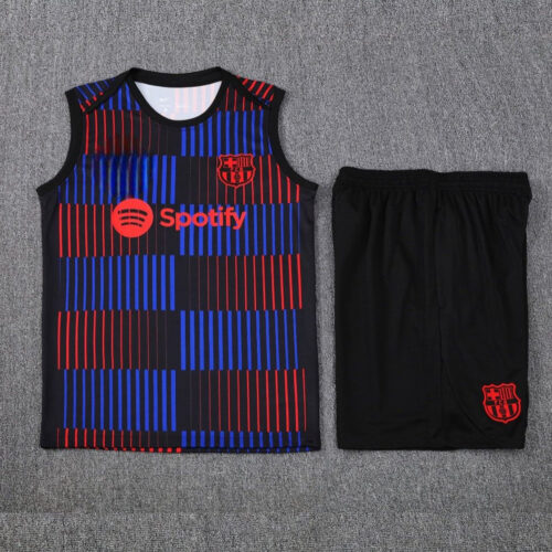 Barcelona Mouwloos Trainingssetje 24/25