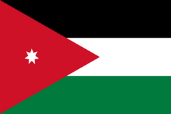 Jordanië vlag