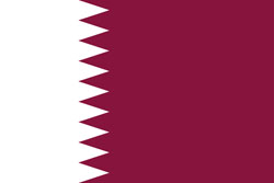 Qatar vlag