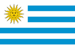 Uruguay vlag