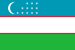 Oezbekistan vlag