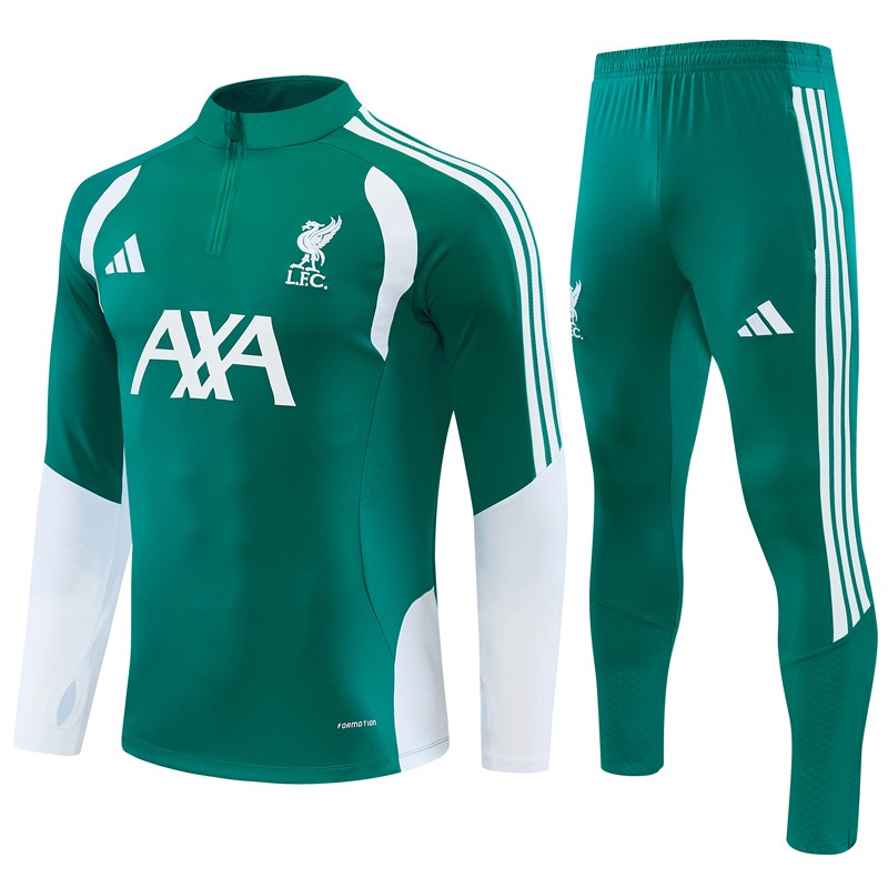 Liverpool Trainingspak 26/27 – Groen/Wit