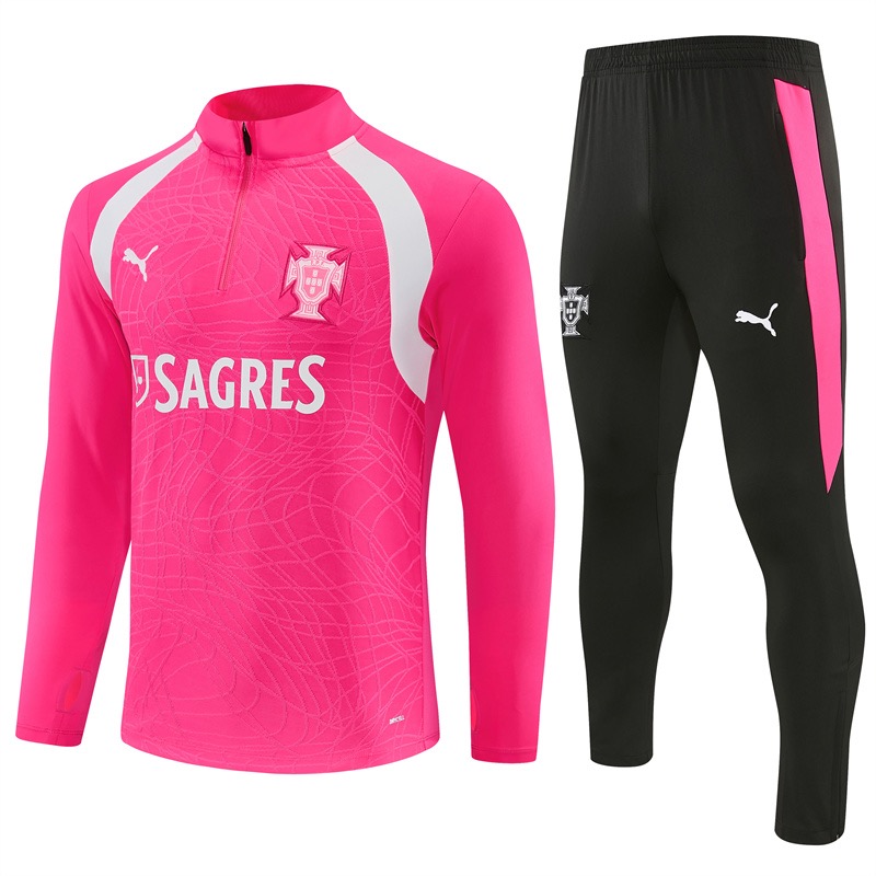 Portugal Trainingspak 26/27 – Roze/Zwart