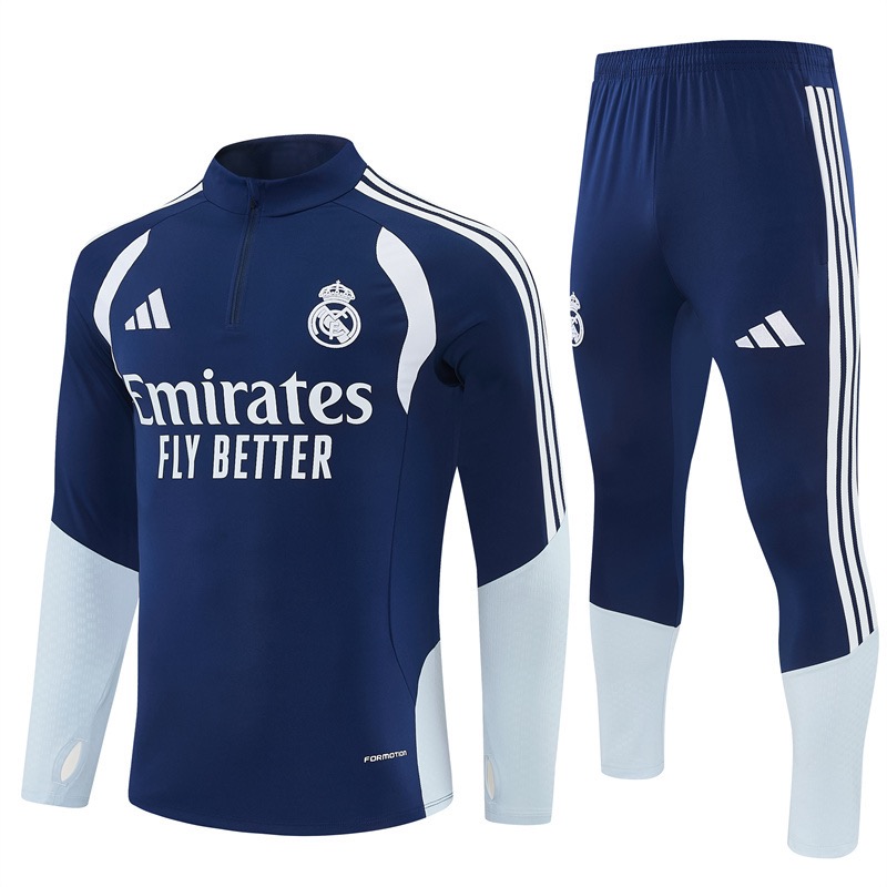 Real Madrid Trainingspak 26/27 – Navy/Wit