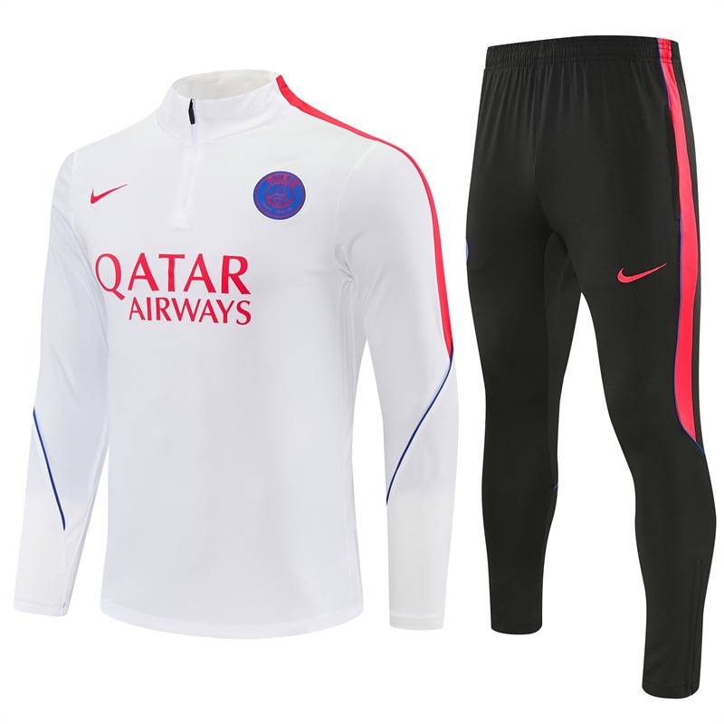 PSG Trainingspak 26/27 – Wit/Zwart