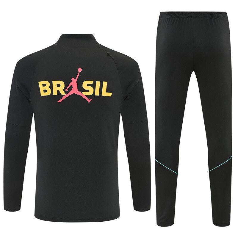 Brazilië Trainingspak 26/27 – Zwart/Geel