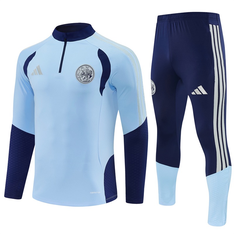 Ajax Trainingspak 26/27 – Lichtblauw/Navy