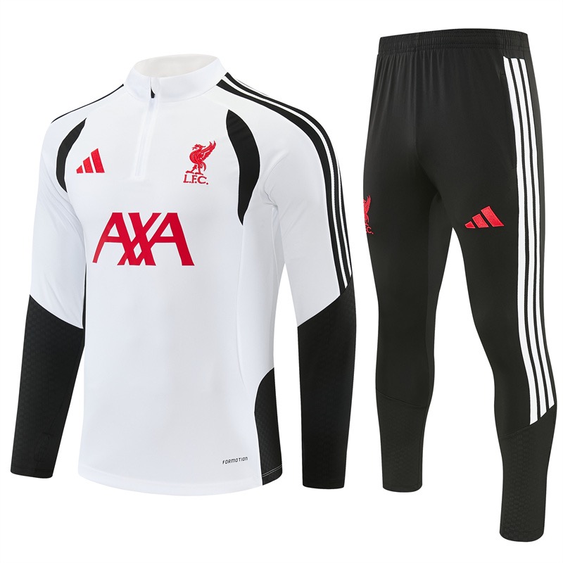 Liverpool Trainingspak 26/27 – Wit/Zwart