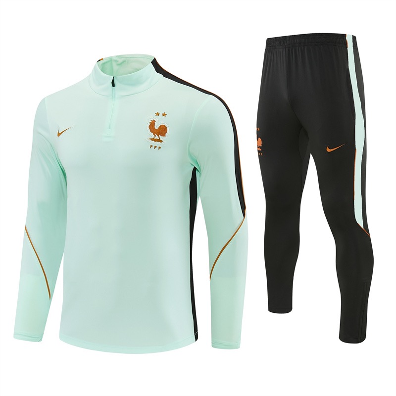 Frankrijk Trainingspak 26/27 – Mintgroen/Zwart