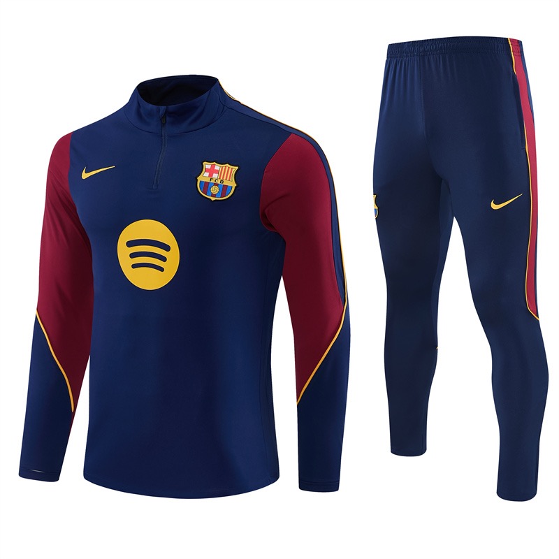Barcelona Trainingspak 26/27 – Navy/Bordeaux