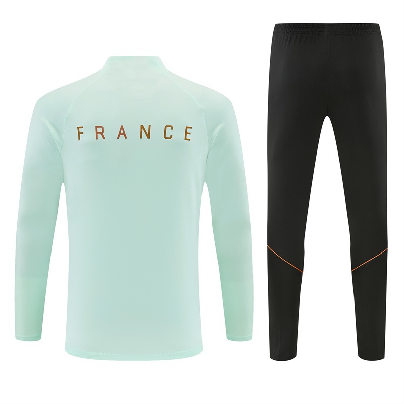 Frankrijk Trainingspak 26/27 – Mintgroen/Zwart