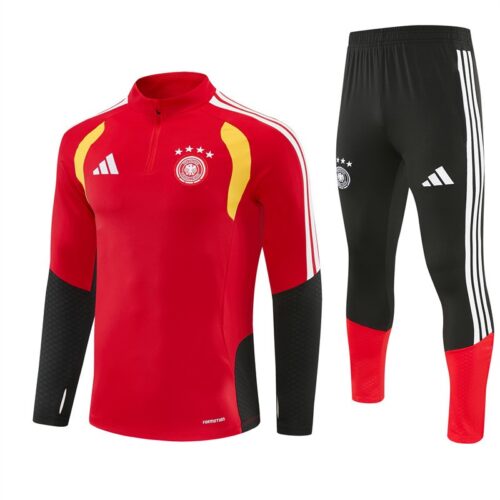 Duitsland Trainingspak 26/27 – Rood/Zwart