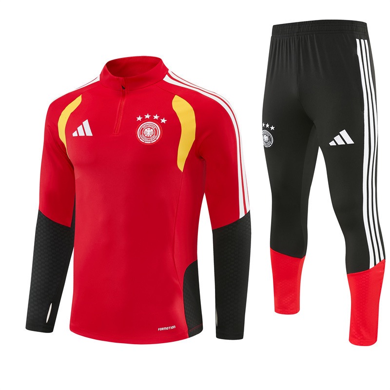 Duitsland Trainingspak 26/27 – Rood/Zwart
