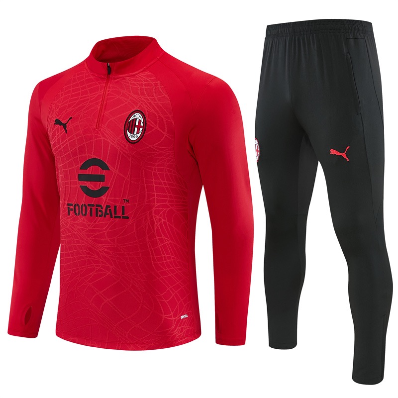 AC Milan Trainingspak 26/27 – Rood/Zwart