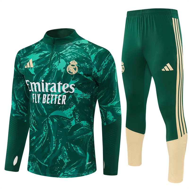 Real Madrid Trainingspak 26/27 – Groene print