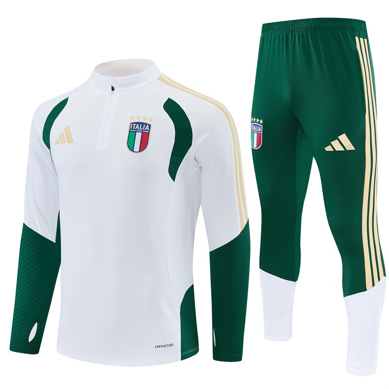 Italië Trainingspak 26/27 – Wit/Groen