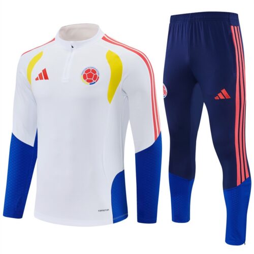 Colombia Trainingspak 26/27 – Wit/Blauw