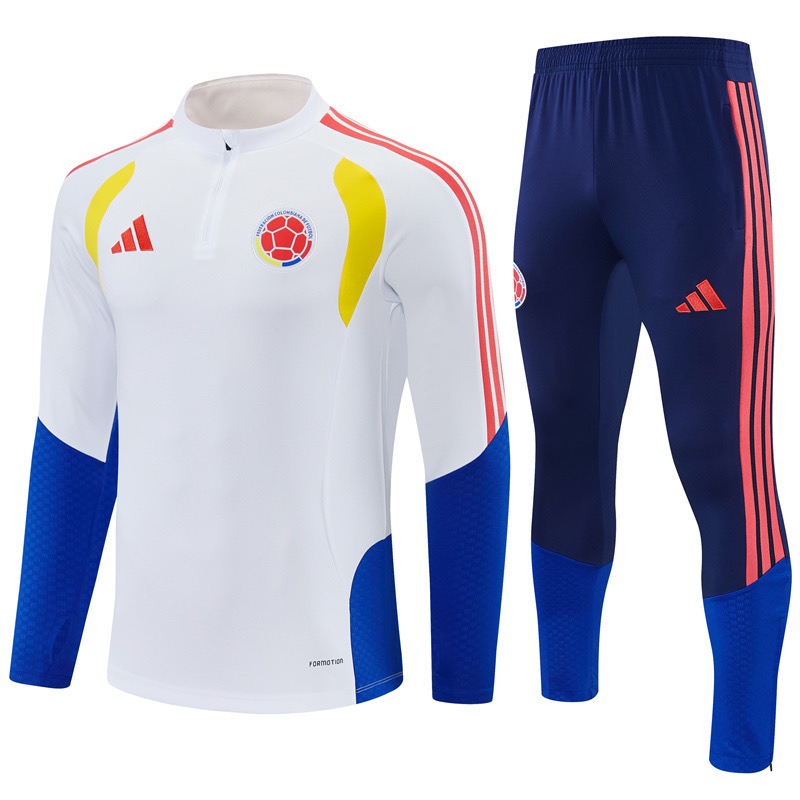 Colombia Trainingspak 26/27 – Wit/Blauw