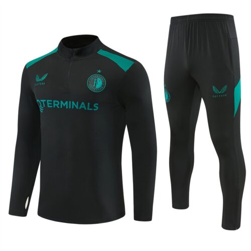DD68EA18-4718-4954-A837-68C0EBB69685 Feyenoord Trainingspak 26/27 – Zwart/Groen