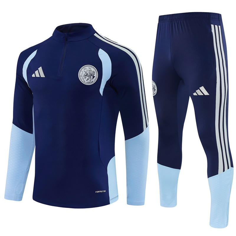 Ajax Trainingspak 26/27 – Navy/Lichtblauw