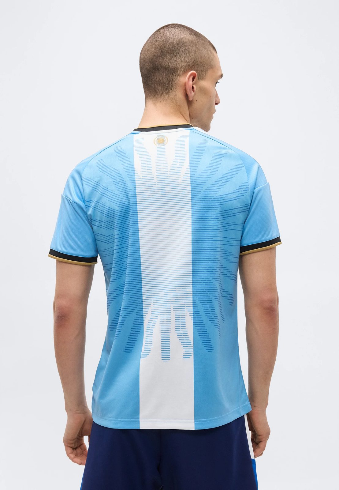 Argentinië Messi shirt achterkant